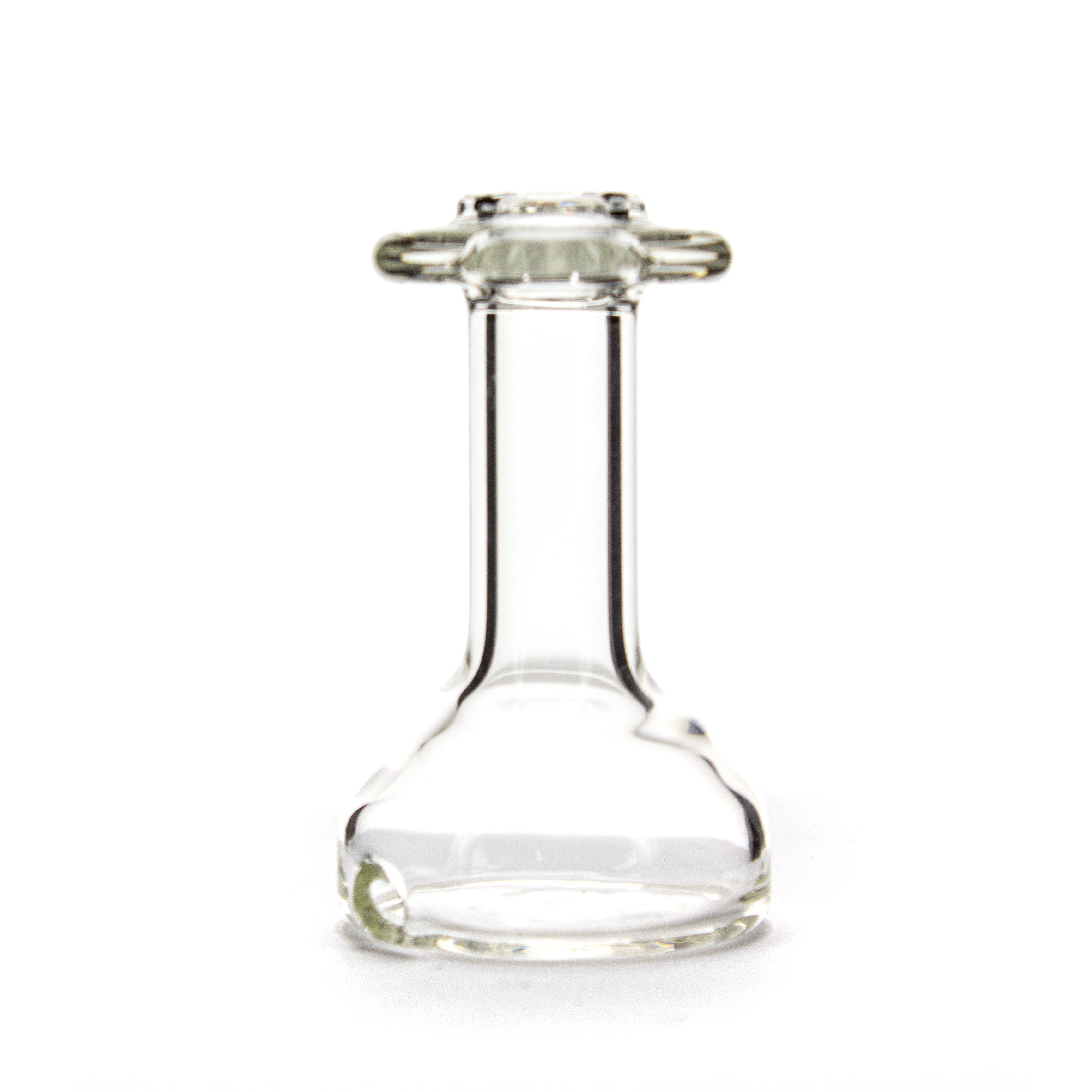 Mindblowing Glass Clear Peak Dry Top Attachment #MBG01 - Planet Caravan